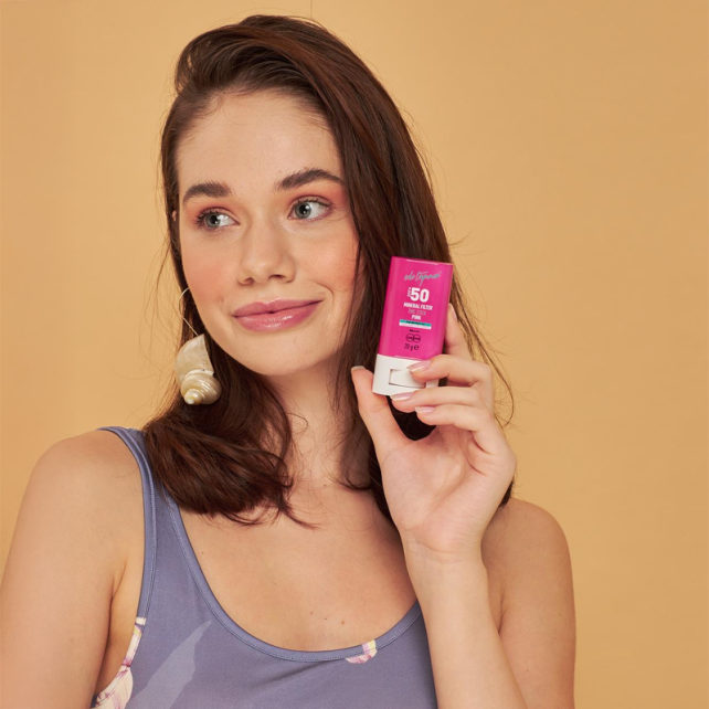 Eda Taşpınar Mineral Filter Zinc Stick Pink SPF 50+ Stick Güneş Koruyucu 20g - 5