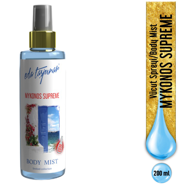 Eda Taşpınar Mykonos Supreme Body Mist - Vücut Spreyi 200ml - 4