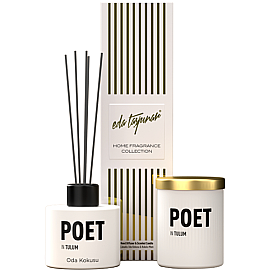 Eda Taşpınar Poet Reed Oda Kokusu 100ml & Mum 100ml Set - Eda Taşpınar
