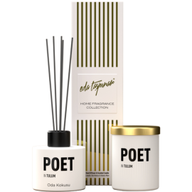 Eda Taşpınar Poet Reed Oda Kokusu 100ml & Mum 100ml Set - 1