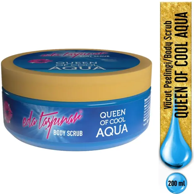 Eda Taşpınar Queen Of Cool Aqua Body Scrub - Vücut Peelingi 200ml - 2