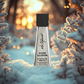 Eda Taşpınar Silver Illusion Silver Glitter Body Oil - Gümüş Işıltılı Vücut Yağı 200ml - 4