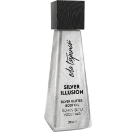 Eda Taşpınar Silver Illusion Silver Glitter Body Oil - Gümüş Işıltılı Vücut Yağı 200ml - 2