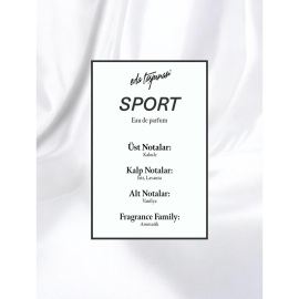 Eda Taşpınar Sport EDP Unisex - Kadın ve Erkek Parfümü 100ml - 2