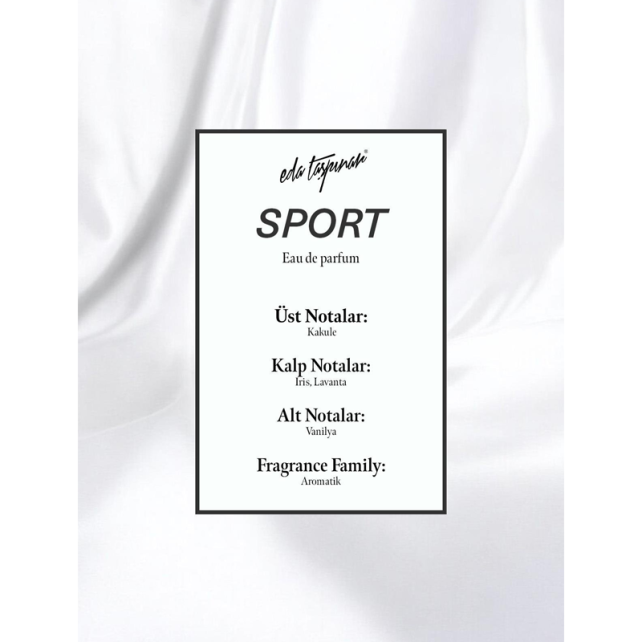 Eda Taşpınar Sport EDP Unisex - Kadın ve Erkek Parfümü 100ml - 2