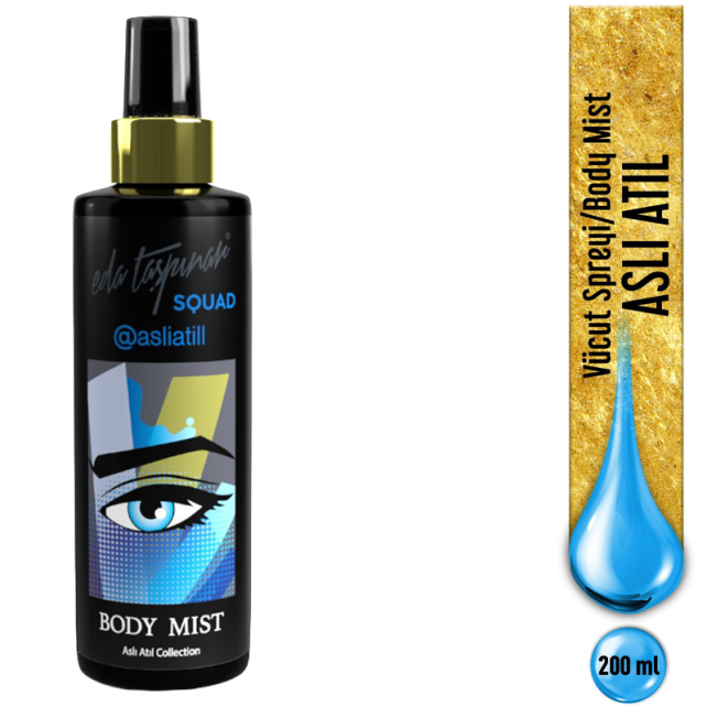 Eda Taşpınar Squad Aslı Atil Collection Body Mist - Vücut Spreyi 200ml - 2