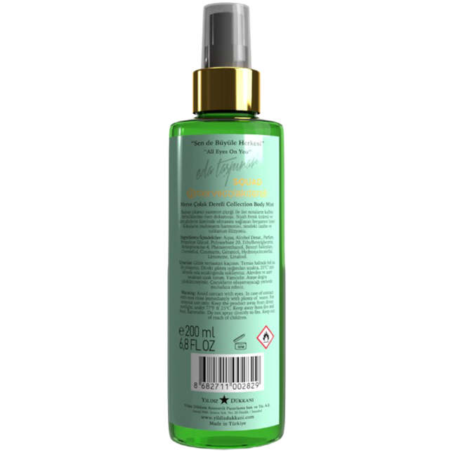 Eda Taşpınar Squad Merve Çolak Dereli Collection Body Mist - Vücut Spreyi 200ml - 2
