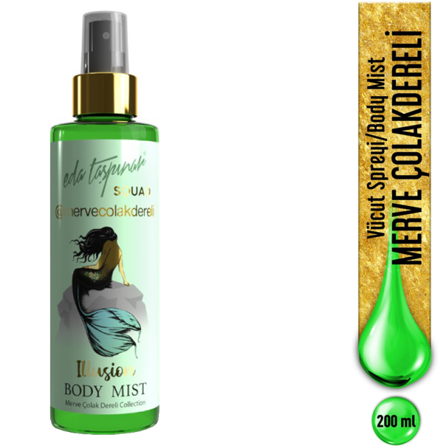 Eda Taşpınar Squad Merve Çolak Dereli Collection Body Mist - Vücut Spreyi 200ml - 3