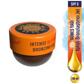 Eda Taşpınar Tanning Gel Dark Shimmer - Yoğun Işıltılı Bronzlaştırıcı Jel 200ml - 4