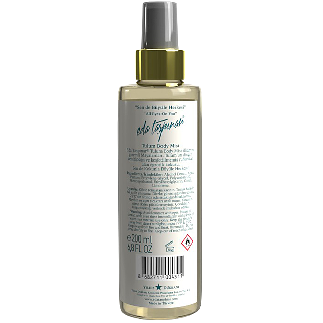 Eda Taşpınar Tulum Body Mist - Vücut Spreyi 200ml - 2