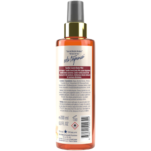 Eda Taşpınar Vanilla Crunch Body Mist - Vücut Spreyi 200ml - 3