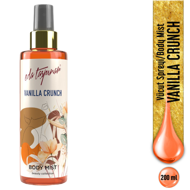 Eda Taşpınar Vanilla Crunch Body Mist - Vücut Spreyi 200ml - 5