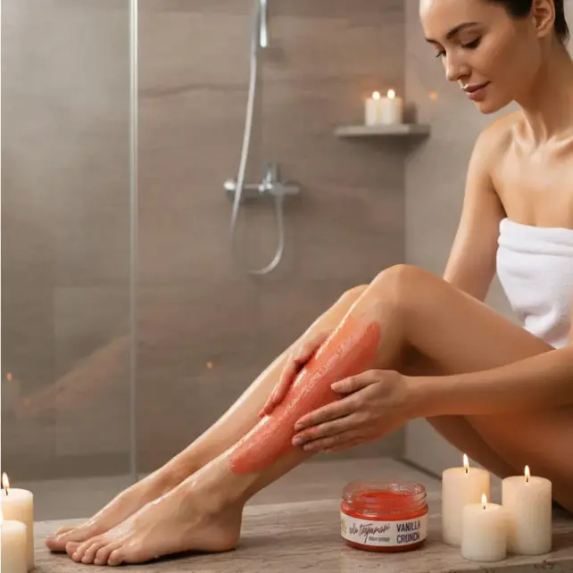 Eda Taşpınar Vanilla Crunch Body Scrub - Vücut Peelingi 200ml - 3