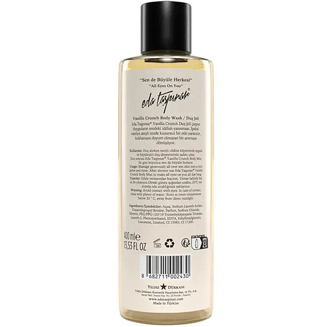 Eda Taşpınar Vanilla Crunch Body Wash - Duş Jeli 400ml - 3