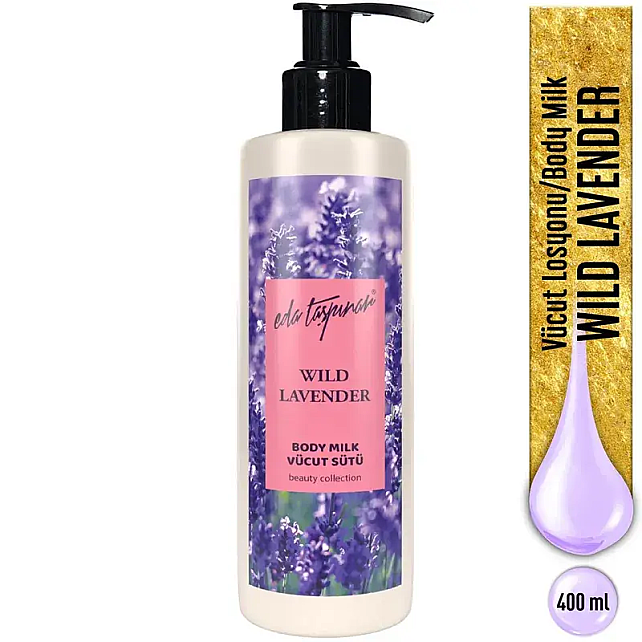 Eda Taşpınar Wild Lavander Body Milk - Vücut Sütü 400ml - 2