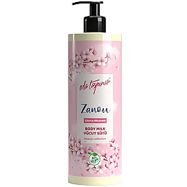 Eda Taşpınar Zanou Cherry Blossom Body Milk - Vücut Sütü 400ml - Eda Taşpınar