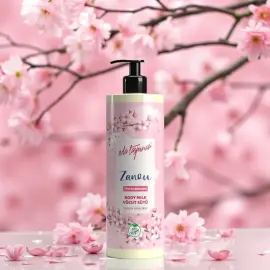 Eda Taşpınar Zanou Cherry Blossom Body Milk - Vücut Sütü 400ml - 7
