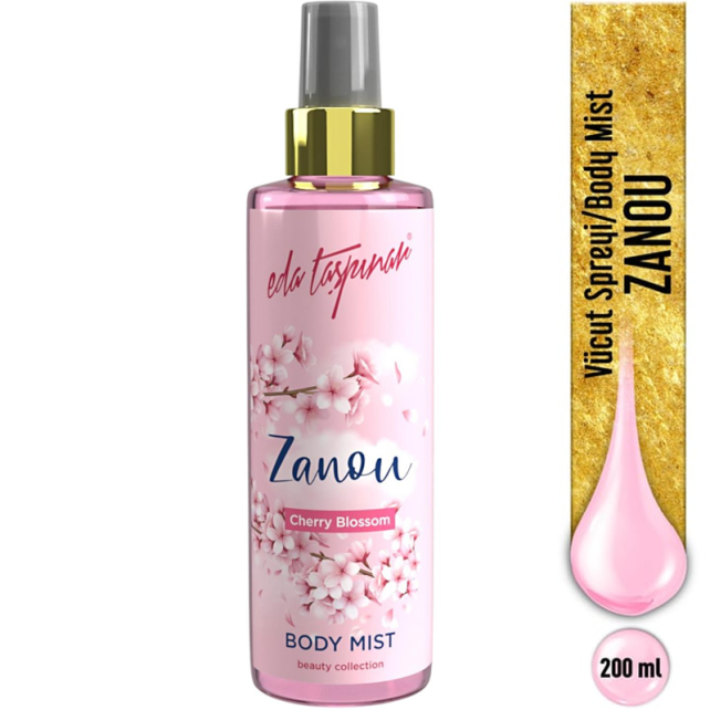 Eda Taşpınar Zanou Cherry Blossom Body Mist - Vücut Spreyi 200ml - 4