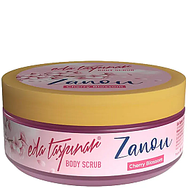 Eda Taşpınar Zanou Cherry Blossom Body Scrub - Vücut Peelingi 200ml - Eda Taşpınar