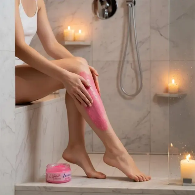 Eda Taşpınar Zanou Cherry Blossom Body Scrub - Vücut Peelingi 200ml - 4