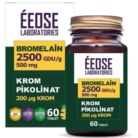 Eeose Bromelain Krom Pikolinat - Takviye Edici Gıda 60 Tablet - 2