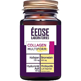 Eeose Collagen Multiform Takviye Edici Gıda 30 Tablet - Eeose