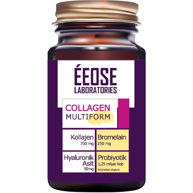 Eeose Collagen Multiform Takviye Edici Gıda 30 Tablet - 1