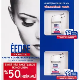 Eeose Forte Kaş ve Kirpik Bakım Serumu Kofre 2 x 10ml - Eeose