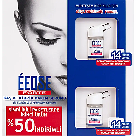 Eeose Forte Kaş ve Kirpik Bakım Serumu Kofre 2x10ml - Eeose