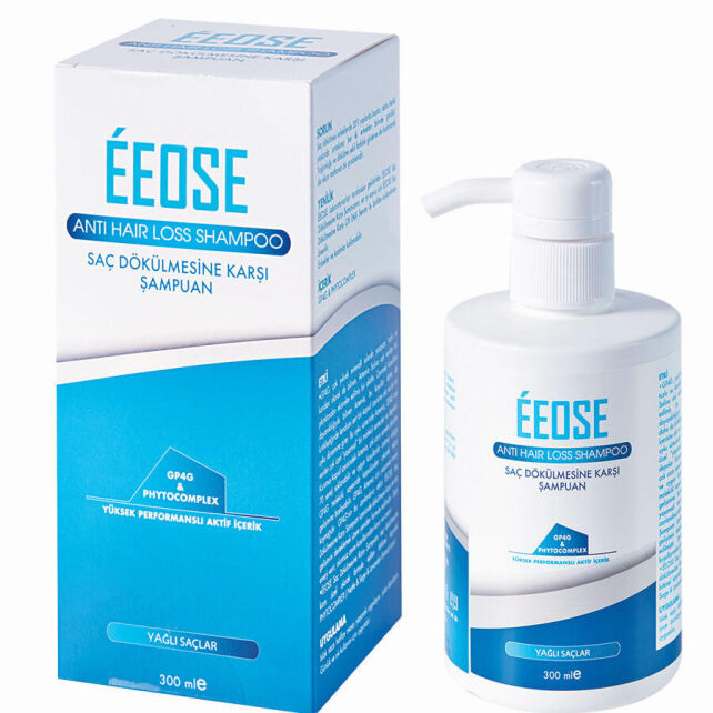 Eeose Saç Dökülmesine Karşı Şampuan 300ml Eeose Saç Dökülmesine Karşı Şampuan 300ml