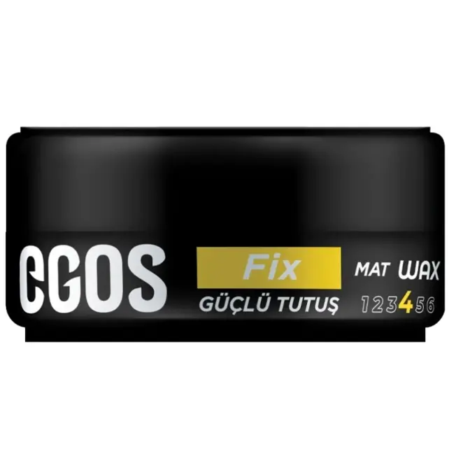 Egos Fix Mat Wax - Güçlü Tutuş Saç Şekillendirici 100ml - 2