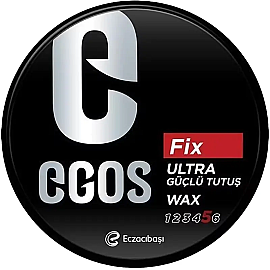 Egos Fix Wax - Ultra Güçlü Tutuş Saç Şekillendirici 100ml - Egos