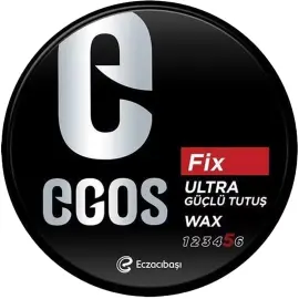 Egos Fix Wax - Ultra Güçlü Tutuş Saç Şekillendirici 100ml - Egos