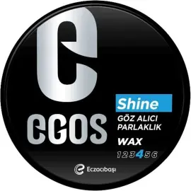 Egos Shine Wax - Göz Alıcı Parlaklık Saç Şekillendirici 100ml - Egos