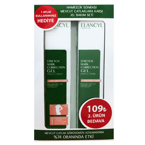 Elancyl Correcteur Vergetures - Oluşmuş Çatlaklar İçin 75ml - 2li SET Elancyl Correcteur Vergetures - Oluşmuş Çatlaklar İçin 75ml - 2li SET