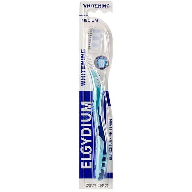 Elgydium Beyazlatıcı Diş Fırçası Medium - Mavi - 1