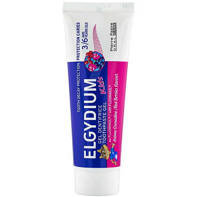 Elgydium Kids Çocuk Diş Macunu - Kırmızı Meyveli 50ml - 1