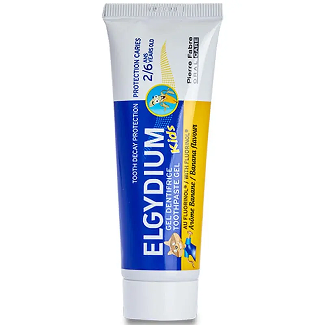 Elgydium Kids Çocuk Diş Macunu - Muz Aromalı 50ml - 1
