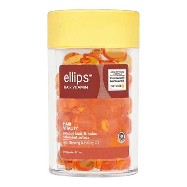 Ellips Hair Vitality Ginseng Honey Oil - Saç Vitamini 50 Kapsül - 1