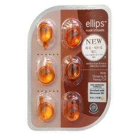 Ellips Hair Vitality Ginseng Honey Oil - Saç Vitamini 6 Kapsül - Ellips