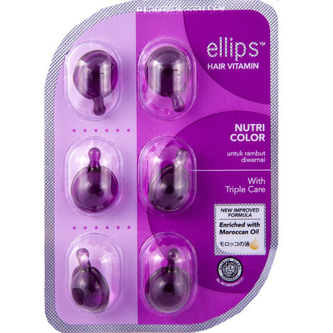 Ellips Nutri Color Boyalı Saç Vitamini 6 Kapsül Ellips Nutri Color Boyalı Saç Vitamini 6 Kapsül