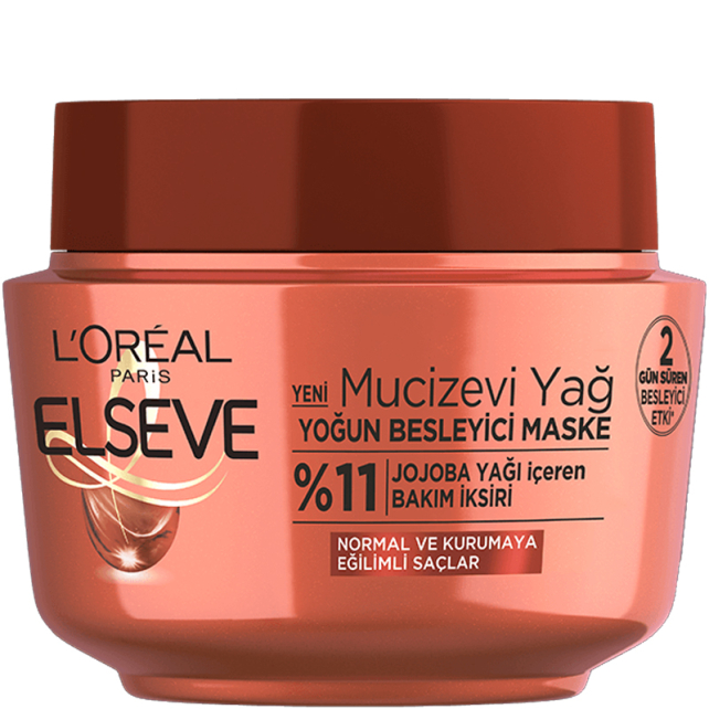 Elseve 6 Mucizevi Yağ Besleyici Saç Bakım Maskesi 300ml - 1