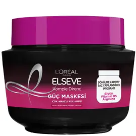 Elseve Arginine Direnç X3 - Güçlendirici Saç Bakım Maskesi 300ml - 1