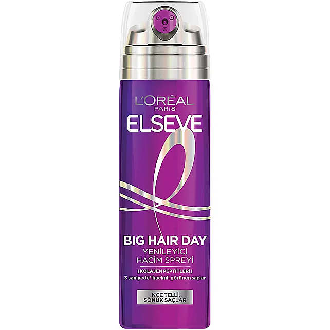 L'Oréal Paris Elseve Elseve Big Hair Day Collagen Lifter - Hacim Veren Saç Spreyi 200ml