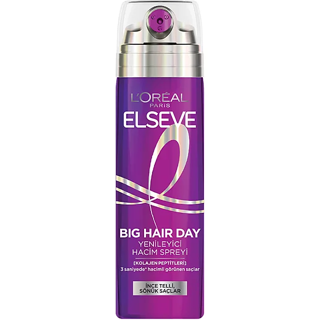 Elseve Big Hair Day Collagen Lifter - Hacim Veren Saç Spreyi 200ml - 1