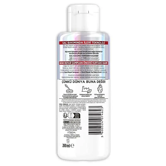 Elseve Bond Repair - Şampuan Öncesi Kurtarıcı Bakım 200ml - 3