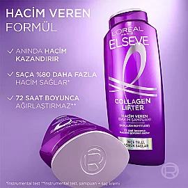 Elseve Collagen Lifter - Hacim Veren Bakım Şampuanı 300ml - 4