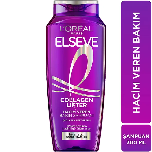 Elseve Collagen Lifter - Hacim Veren Bakım Şampuanı 300ml - 5