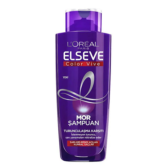 Elseve Color Vive Mor Şampuan 200ml - 1