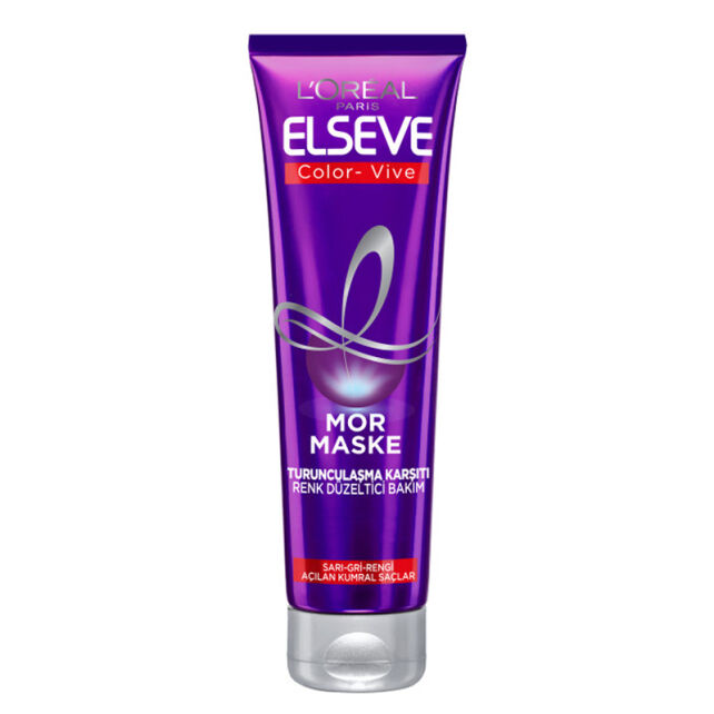 Elseve Color Vive Renk Düzeltici Mor Maske 150ml - 1